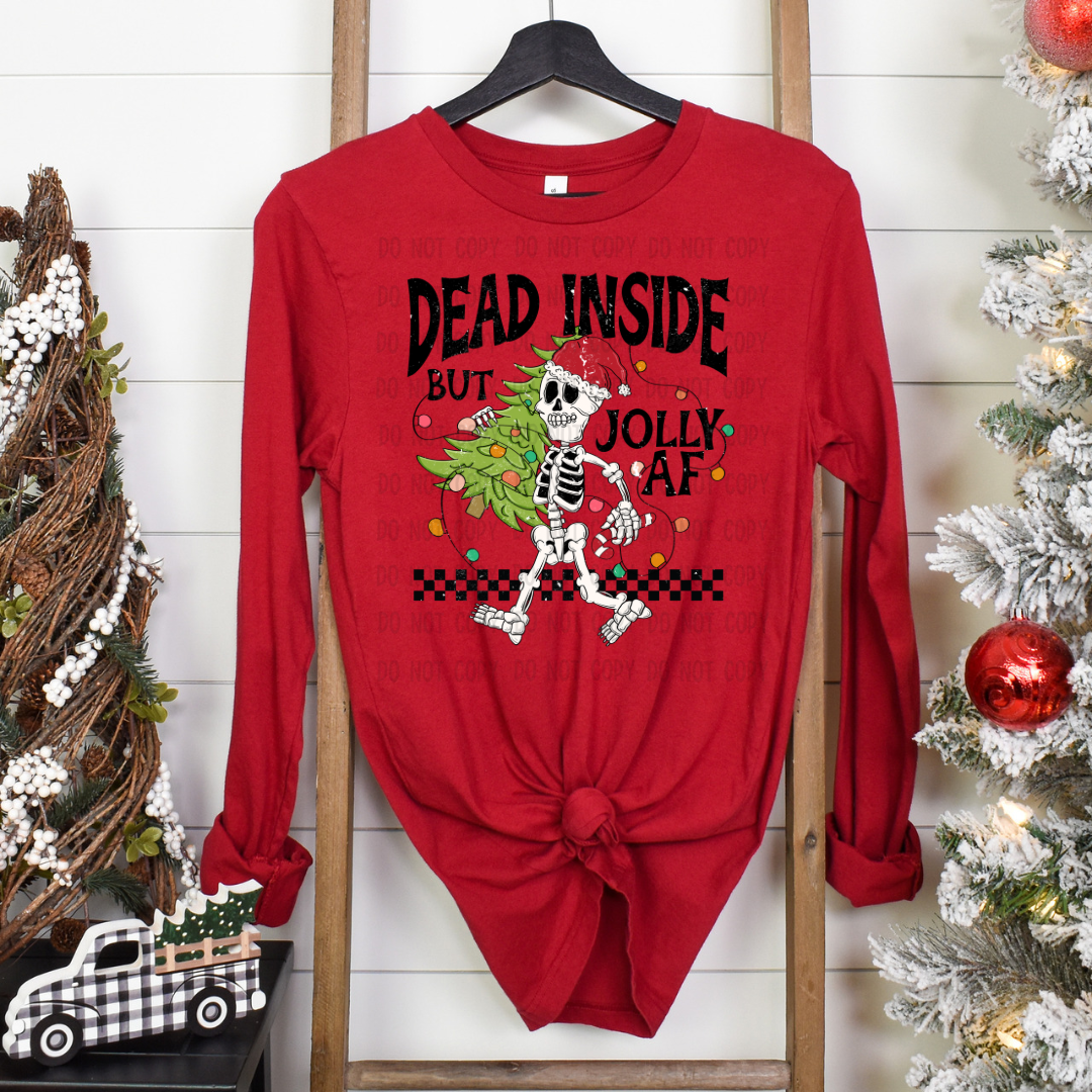 Dead inside DTF transfer