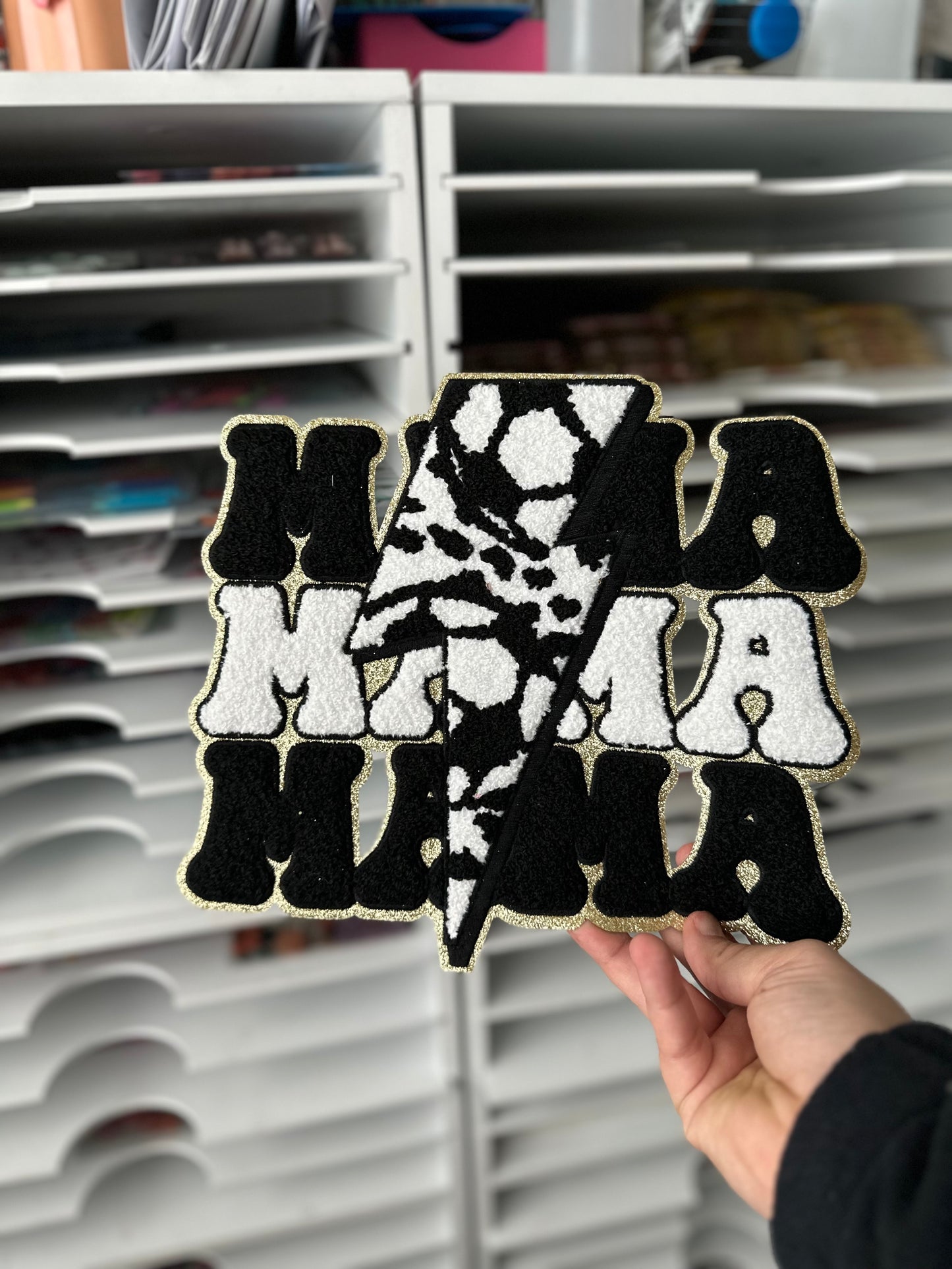 SOCCER MAMA PATCH (RTS)