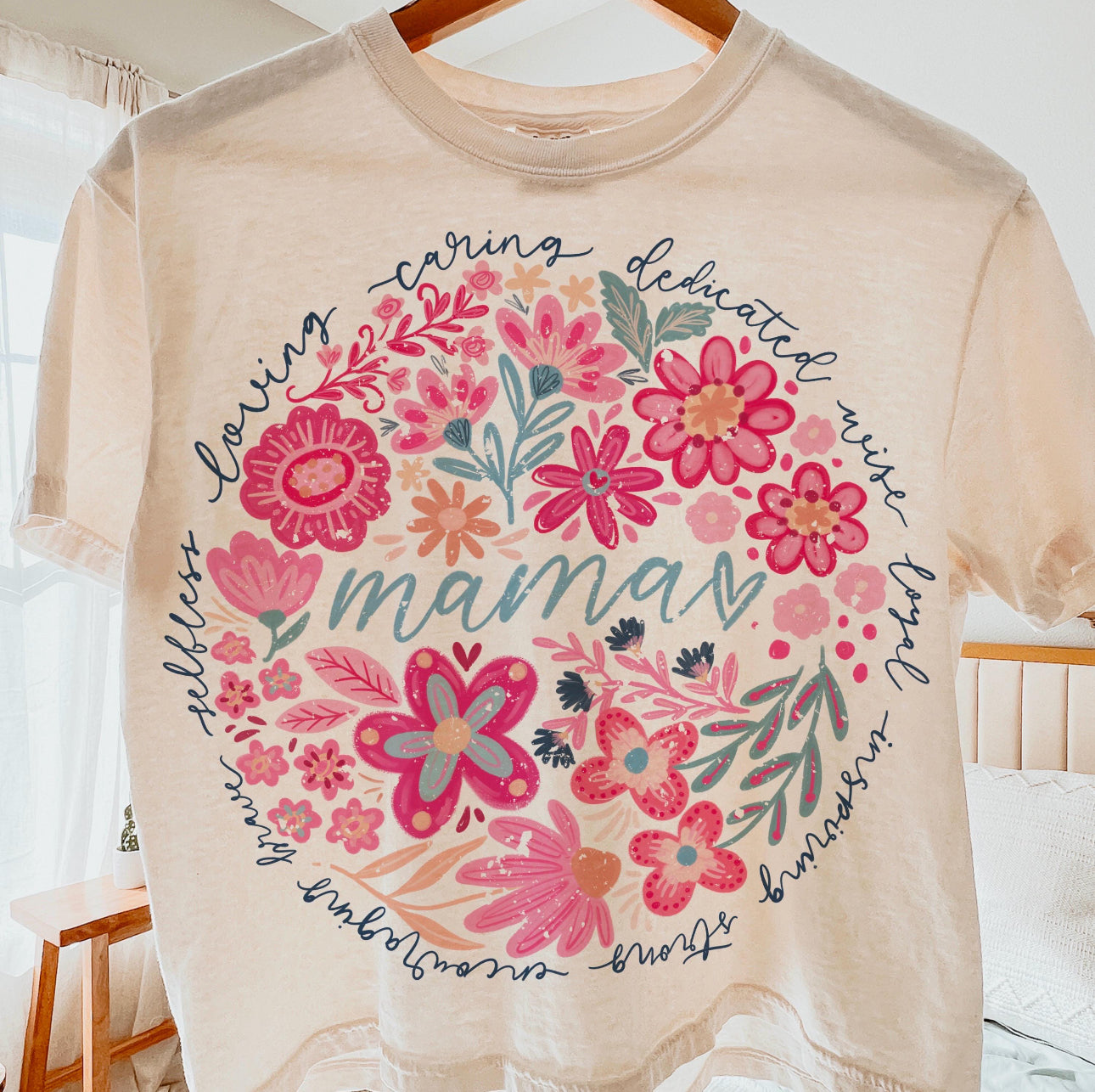 BOHO FLORAL MAMA DTF TRANSFER