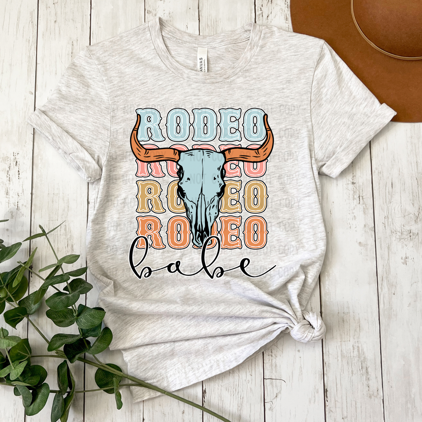 Rodeo babe Dtf transfer