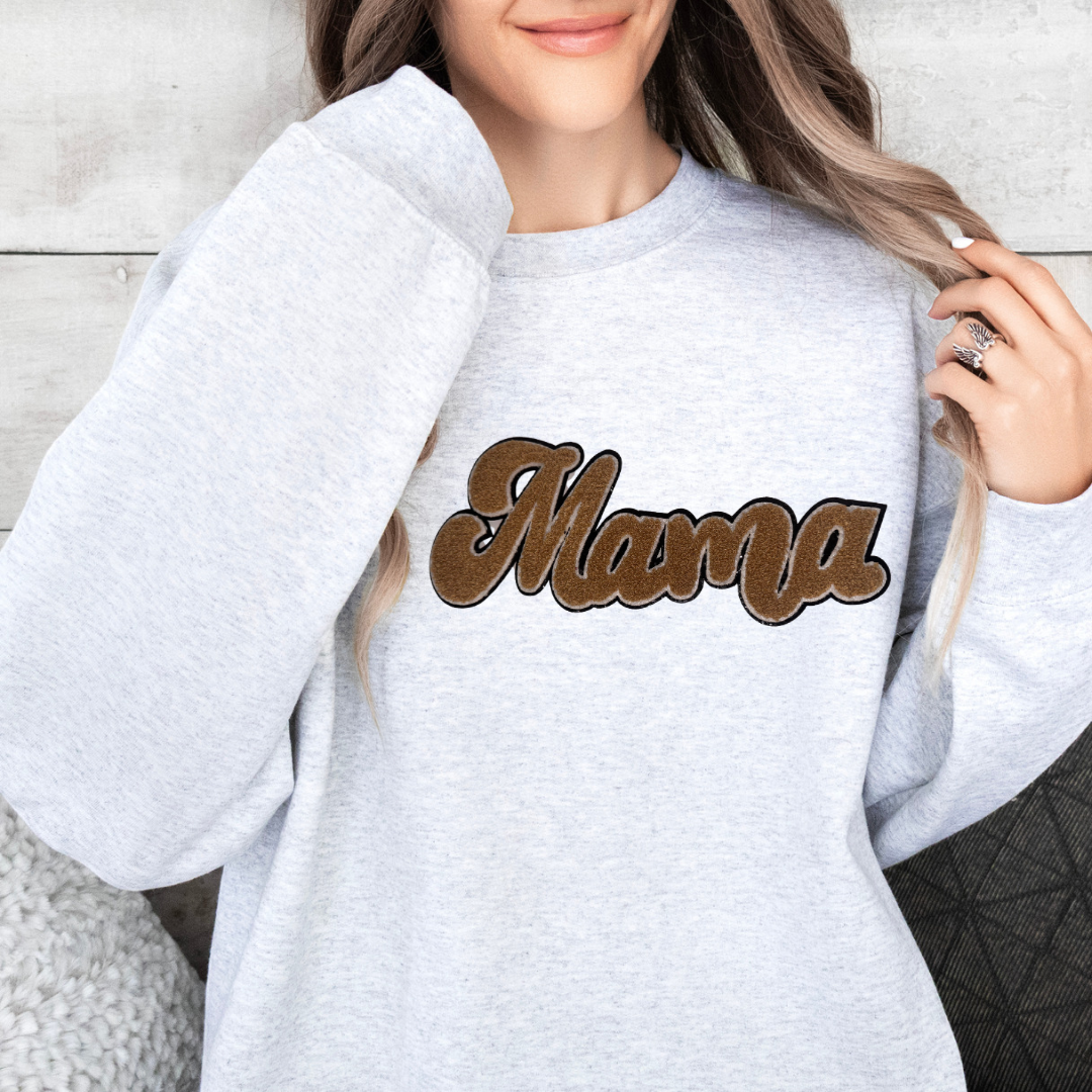 Brown mama chenille (RTS)