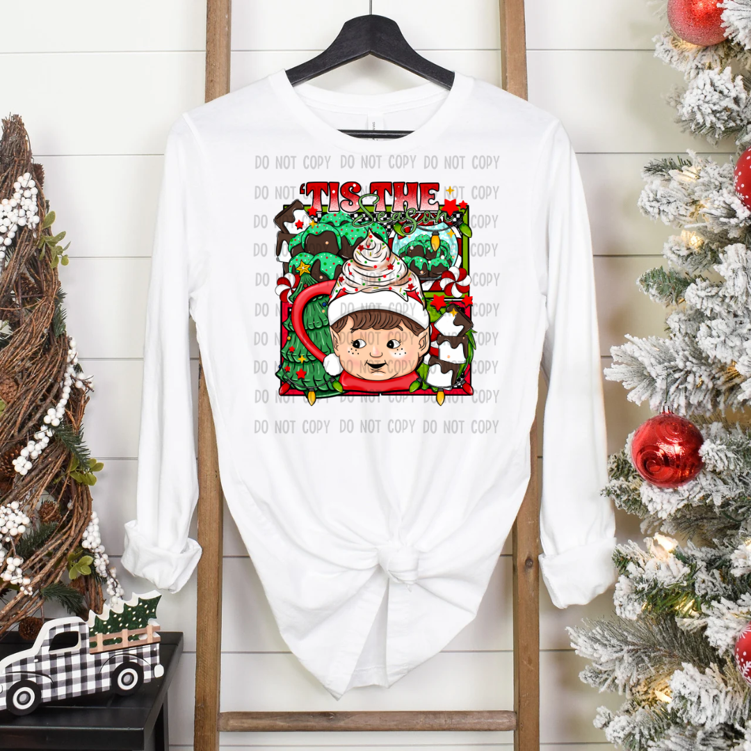 Tis the season elf DTF transfer