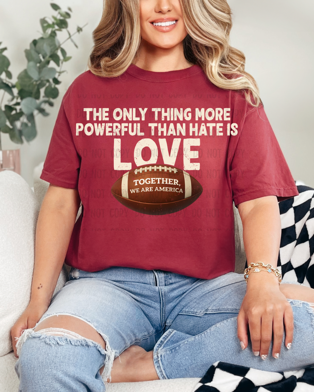 THE ONLY THING FOOTBALL (DTF TRANSFER)