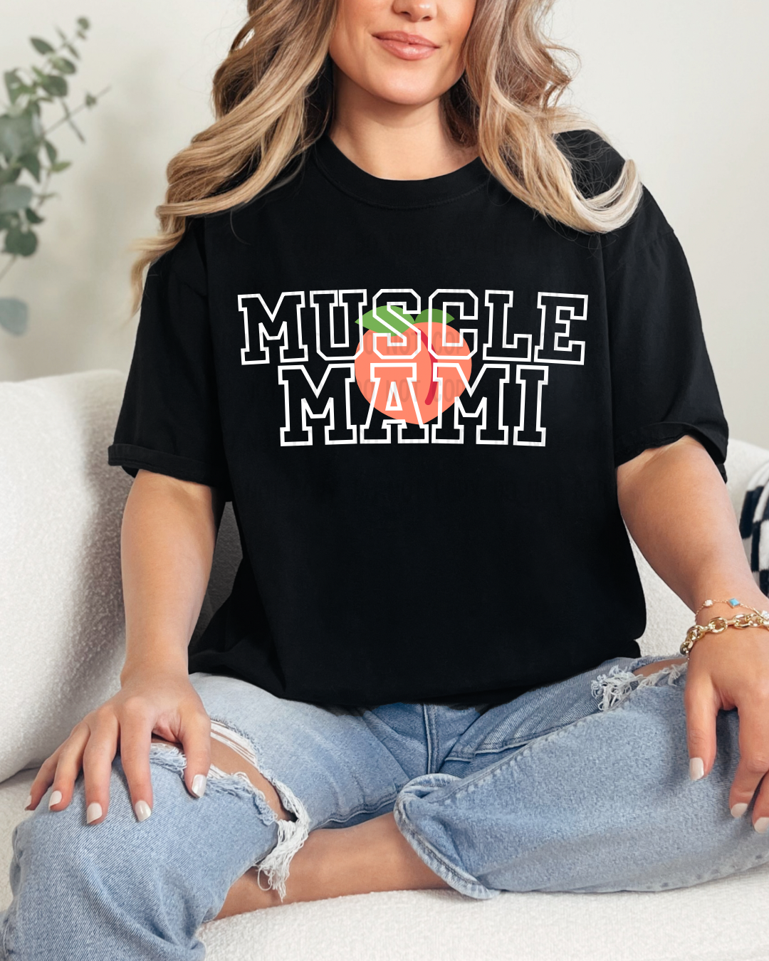 MUSCLE MAMI DTF TRANSFER
