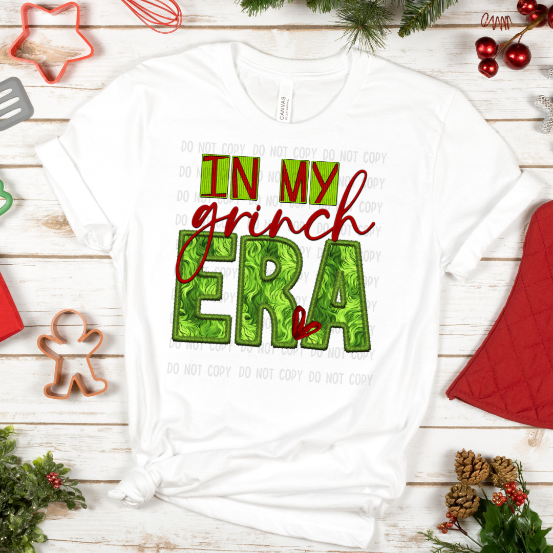 In my grinch eraaa DTF transfer