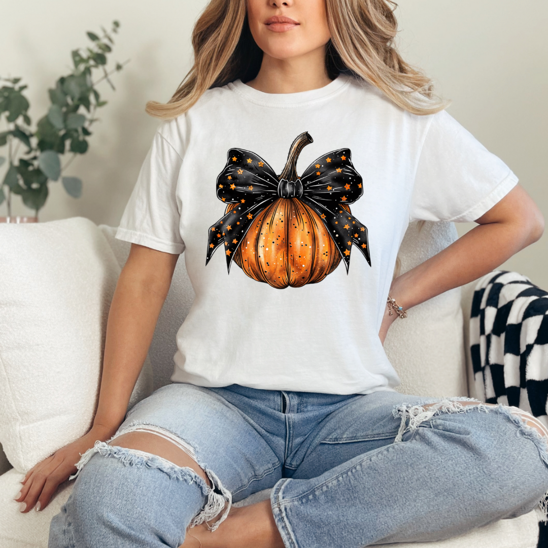 Pumpkin coquette Dtf transfer
