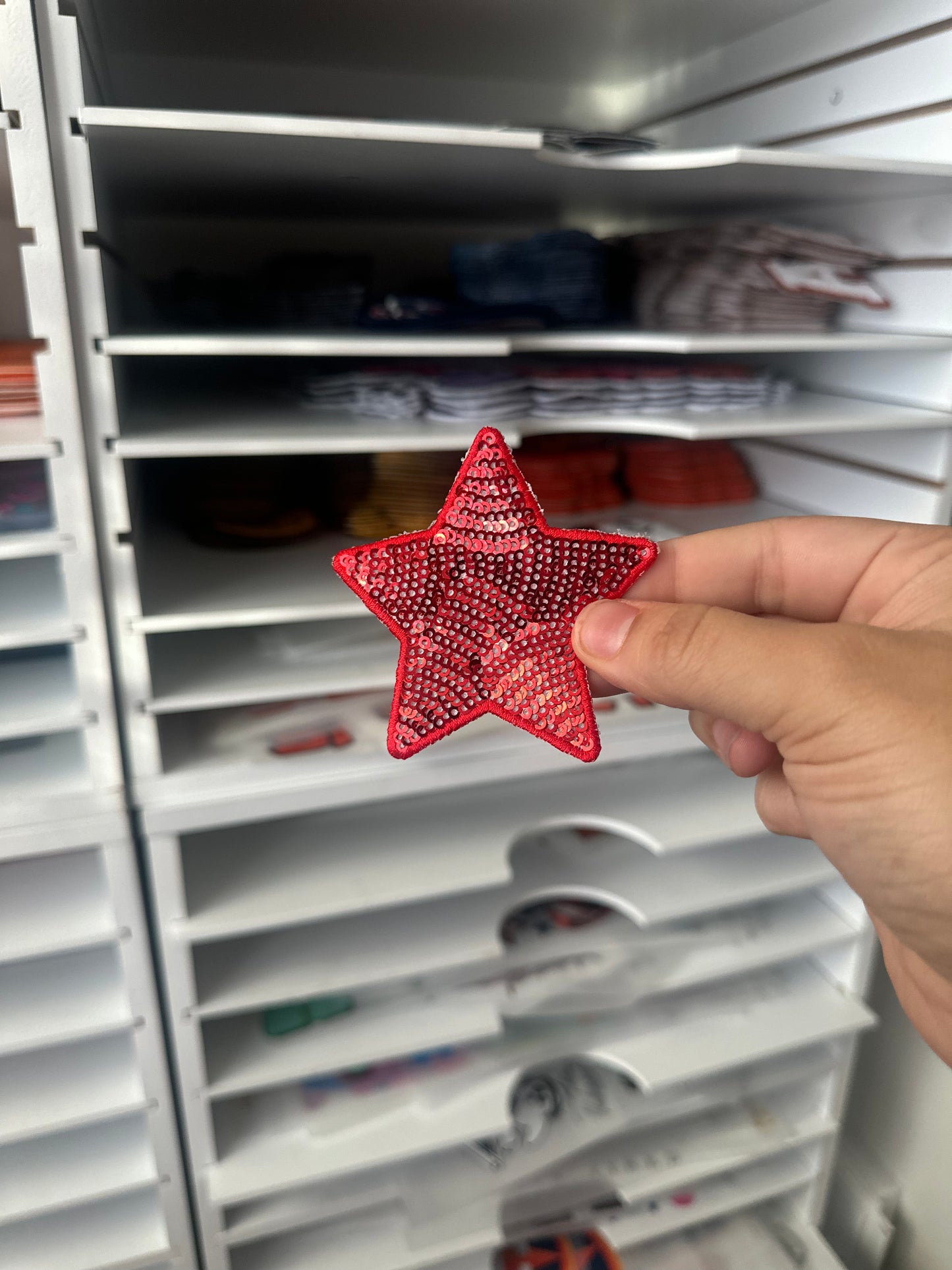 SEQUIN STARS PATCH (RTS)