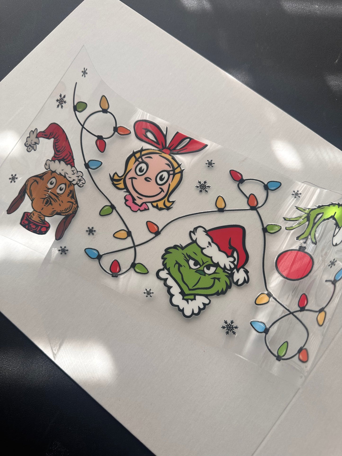 Grinchh uv dtf wrap (RTS)