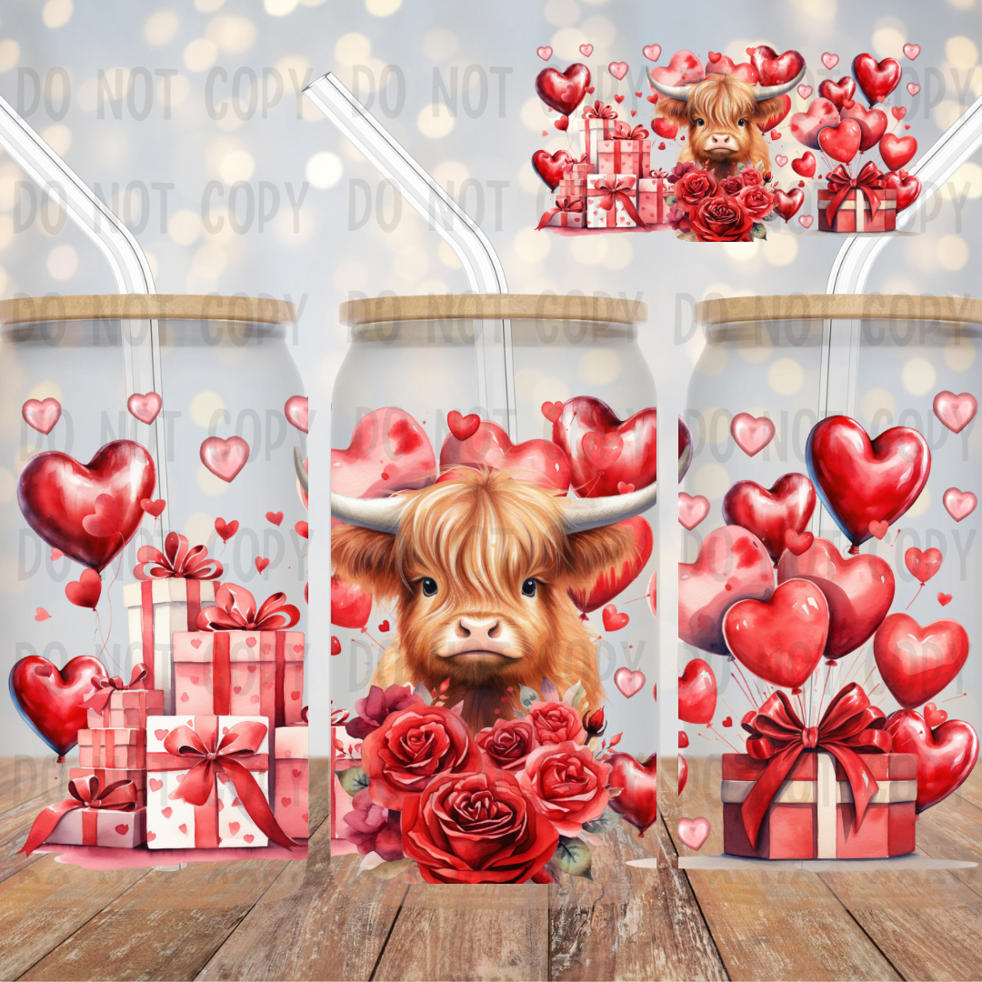 HIGHLAND COW VDAY (RTS)