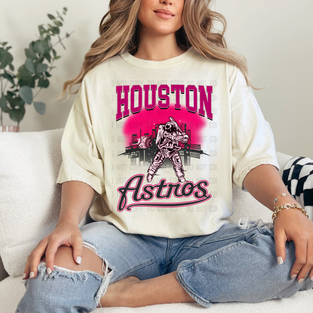 HOUSTON OLD SCHOOL DTF TRANSFER