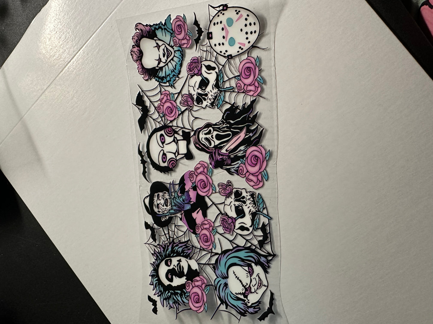 HORROR FRIENDS (2) UV DTF WRAP (RTS)