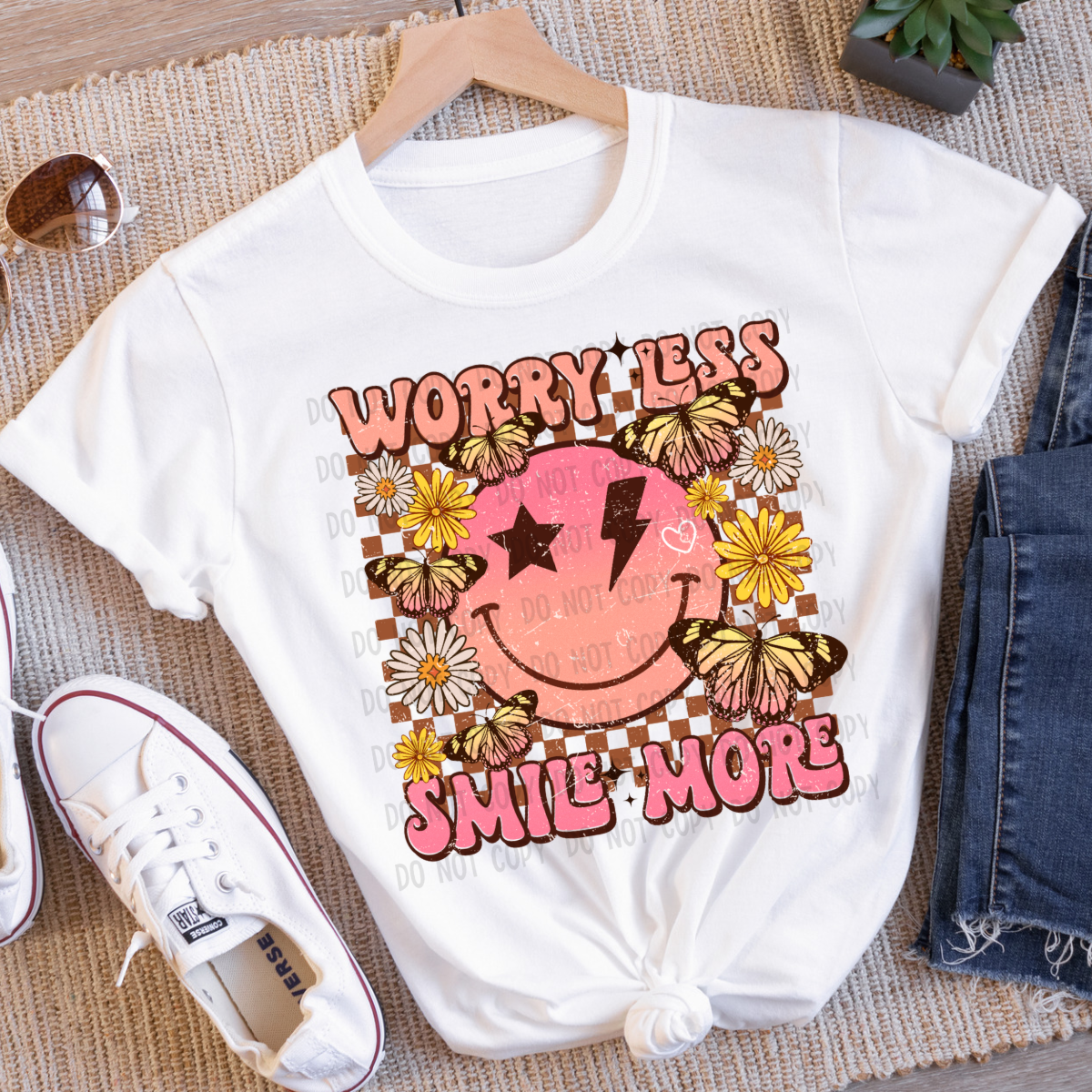 Worry less smile more