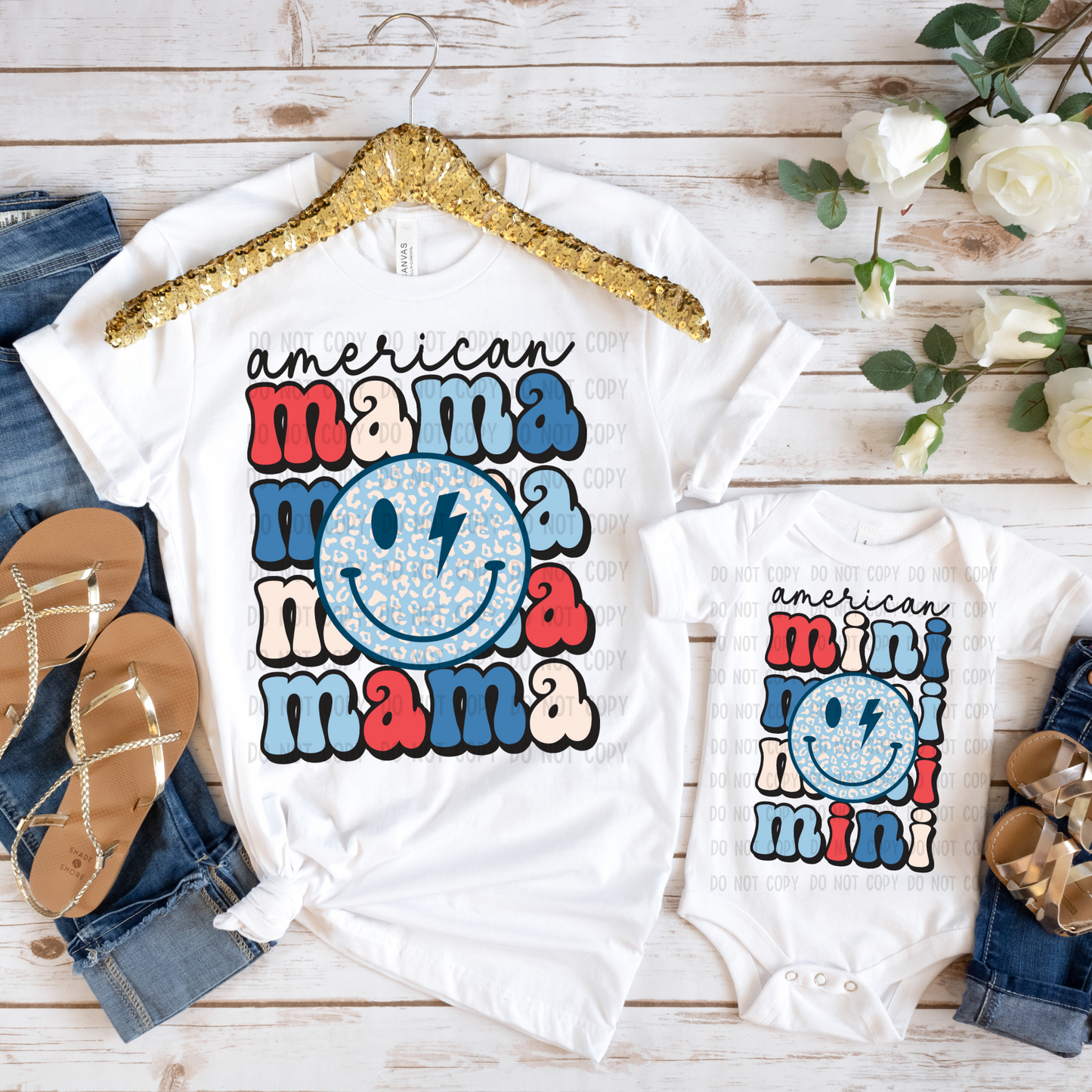American Mama dtf transfer