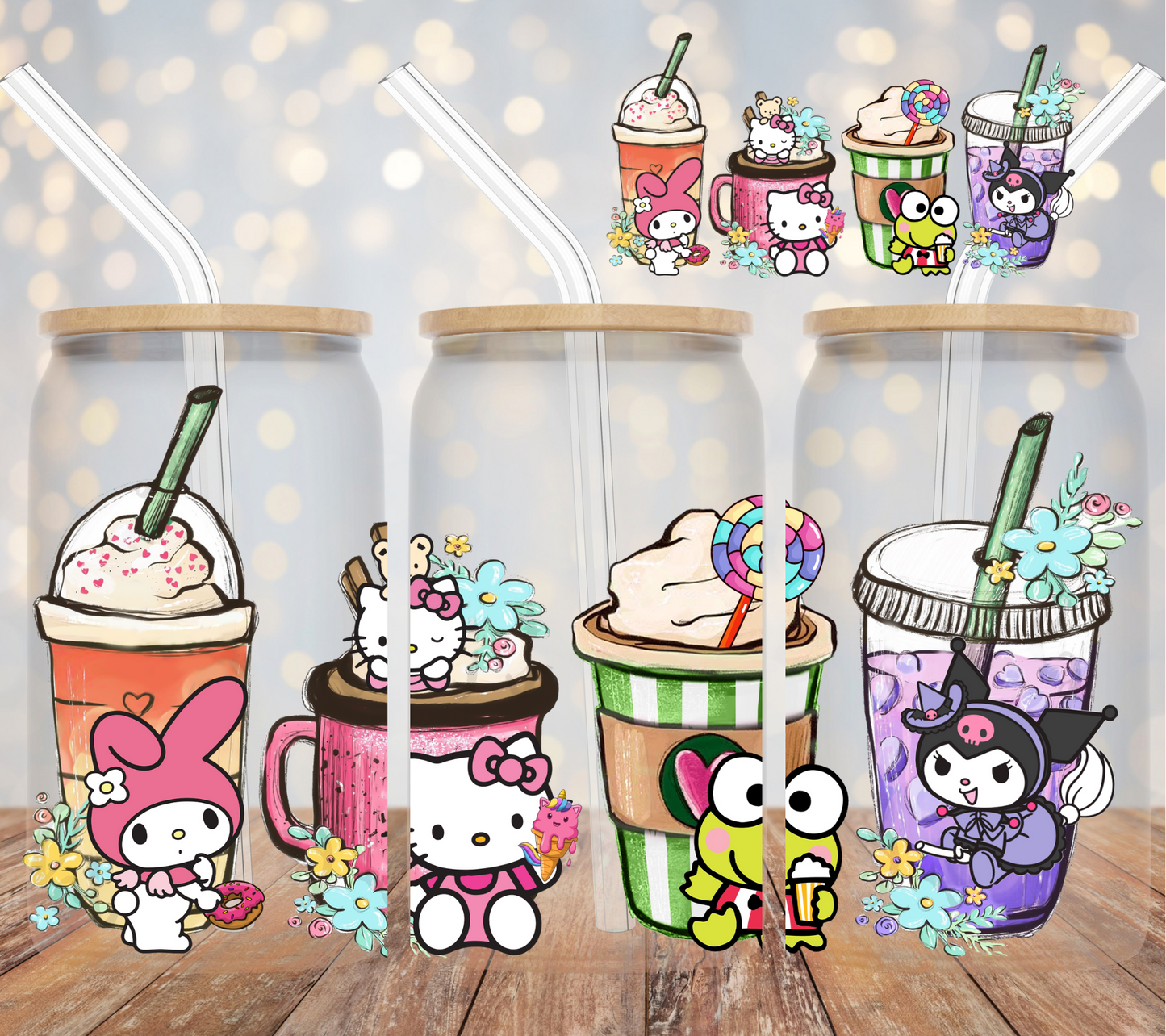 HK Latte UV DTF WRAPS (RTS)