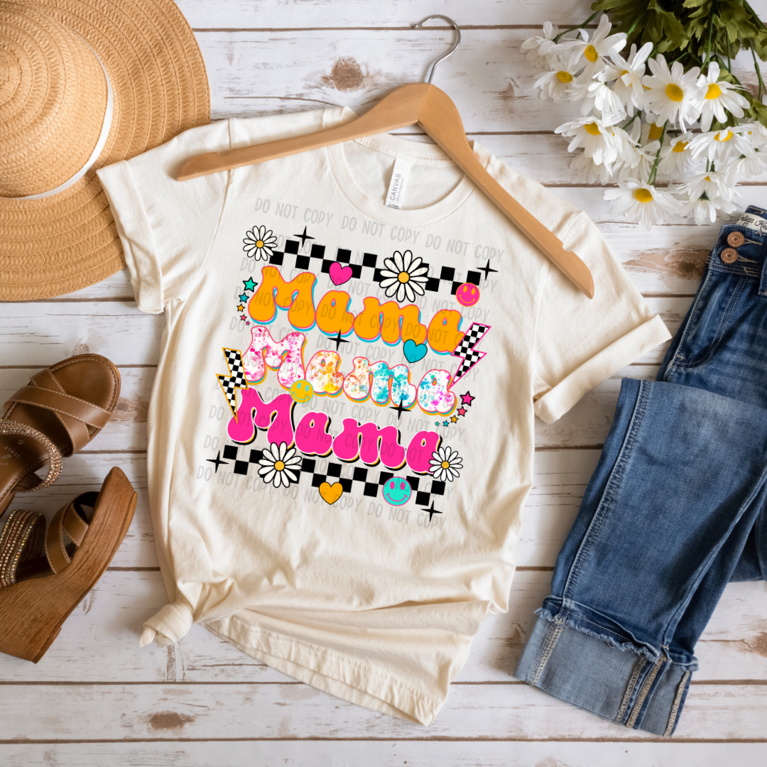 Mama daisy retro