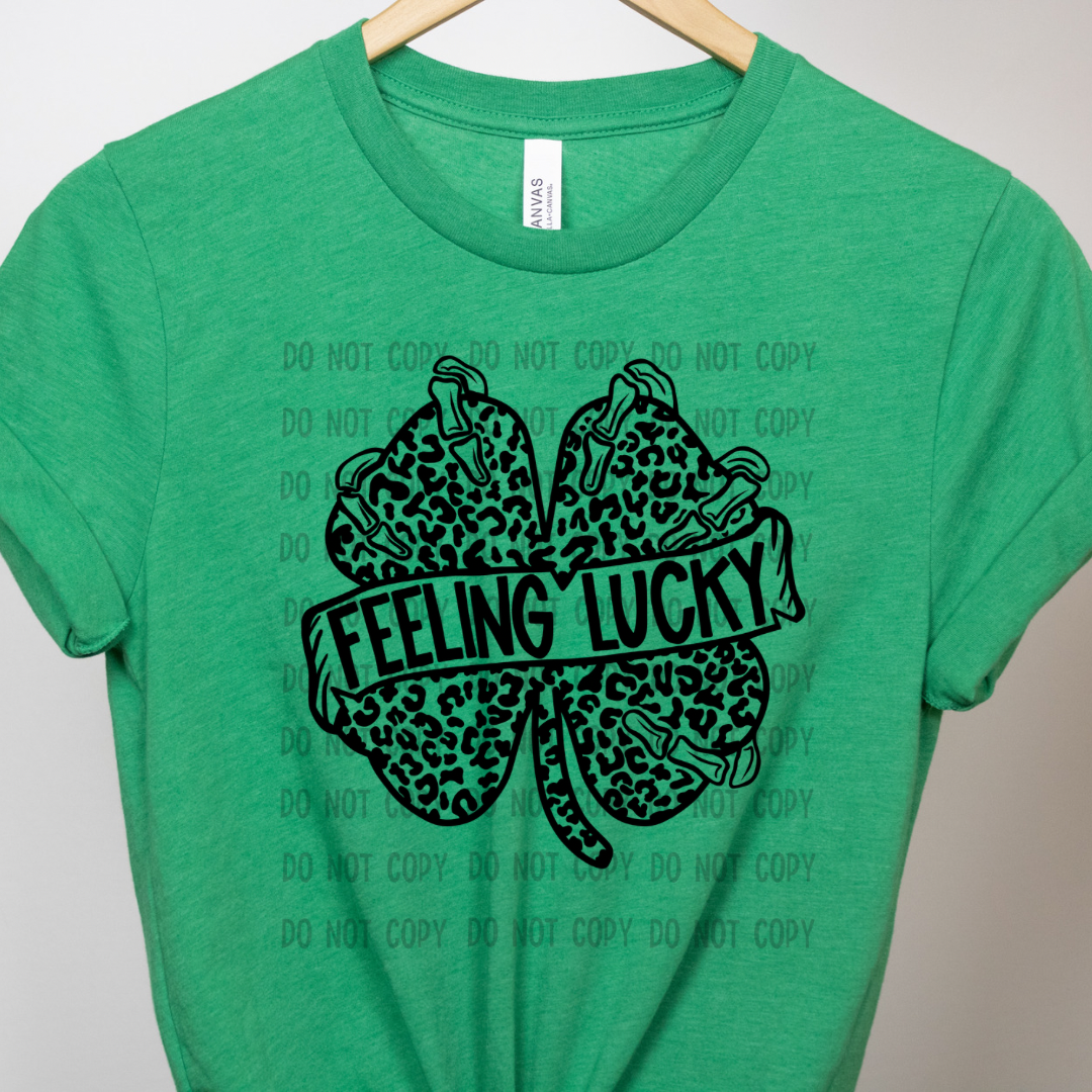 Feeling lucky one color