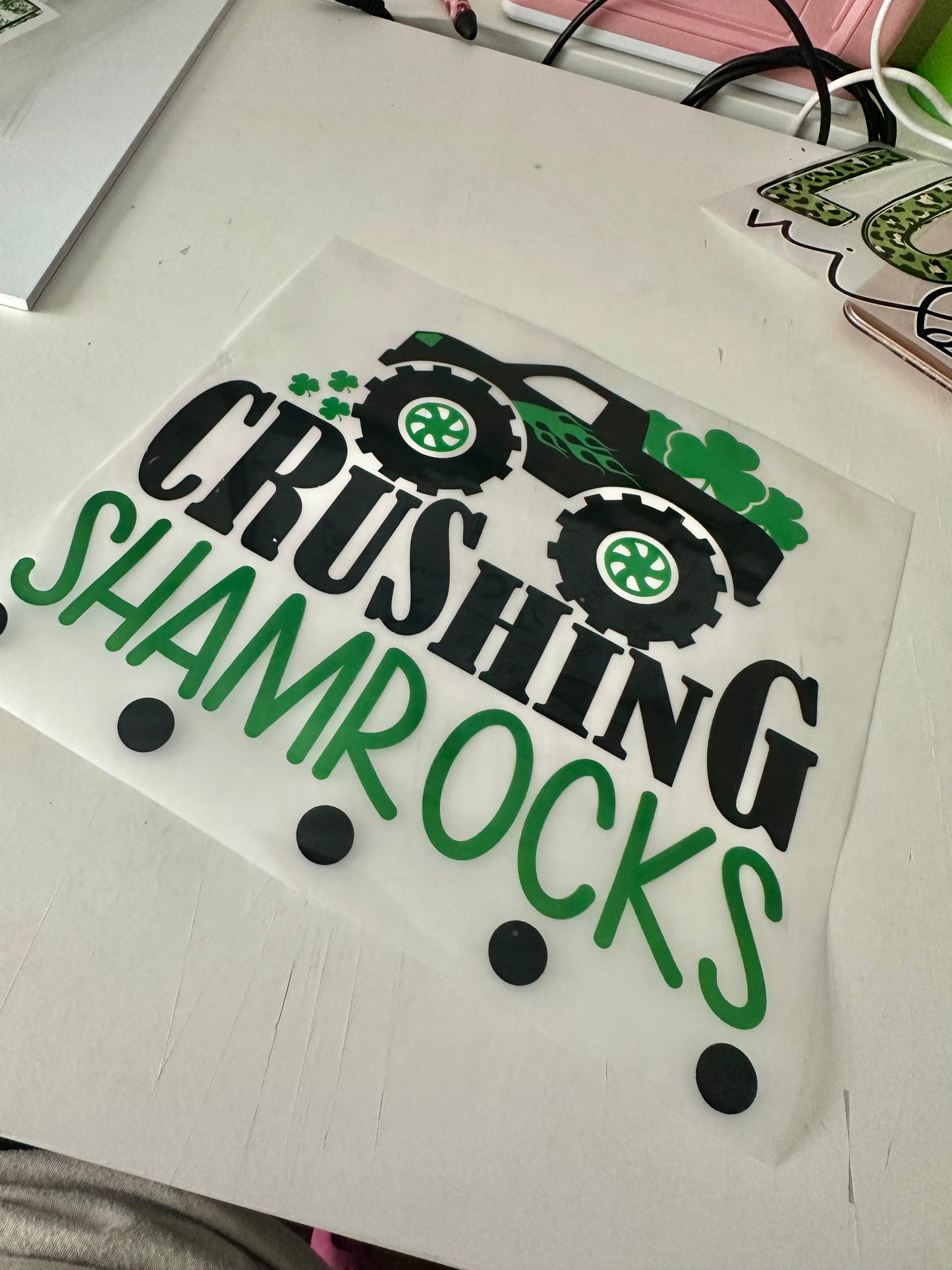 Crushing shamrocks