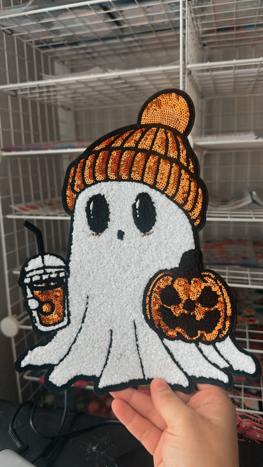 Iced coffee ghost patch (RTS)