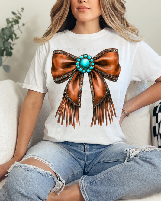 COQUETTE WESTERN BOW DTF TRANSFER