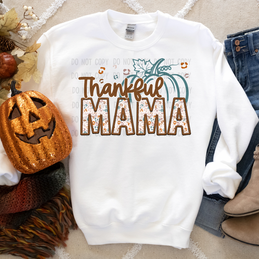 Thankful mama dtf transfer