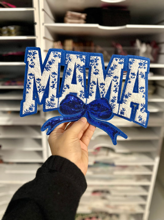 BOW MAMA (BLUE) PATCH (RTS)