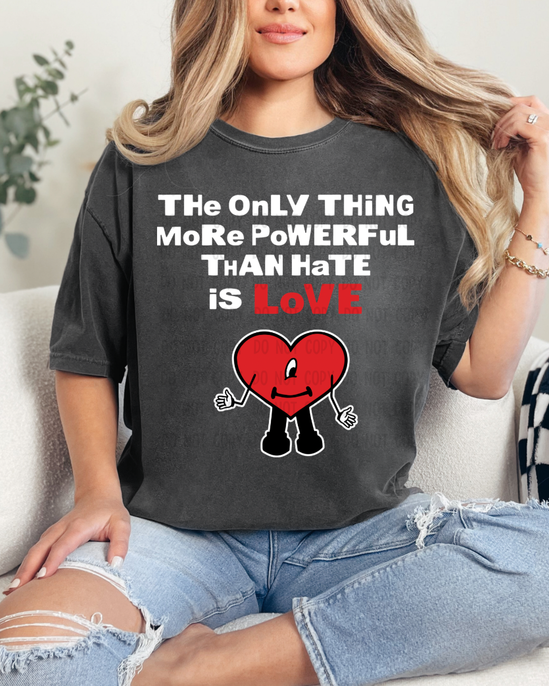 THE ONLY THING MORE HEART (DTF TRANSFER)