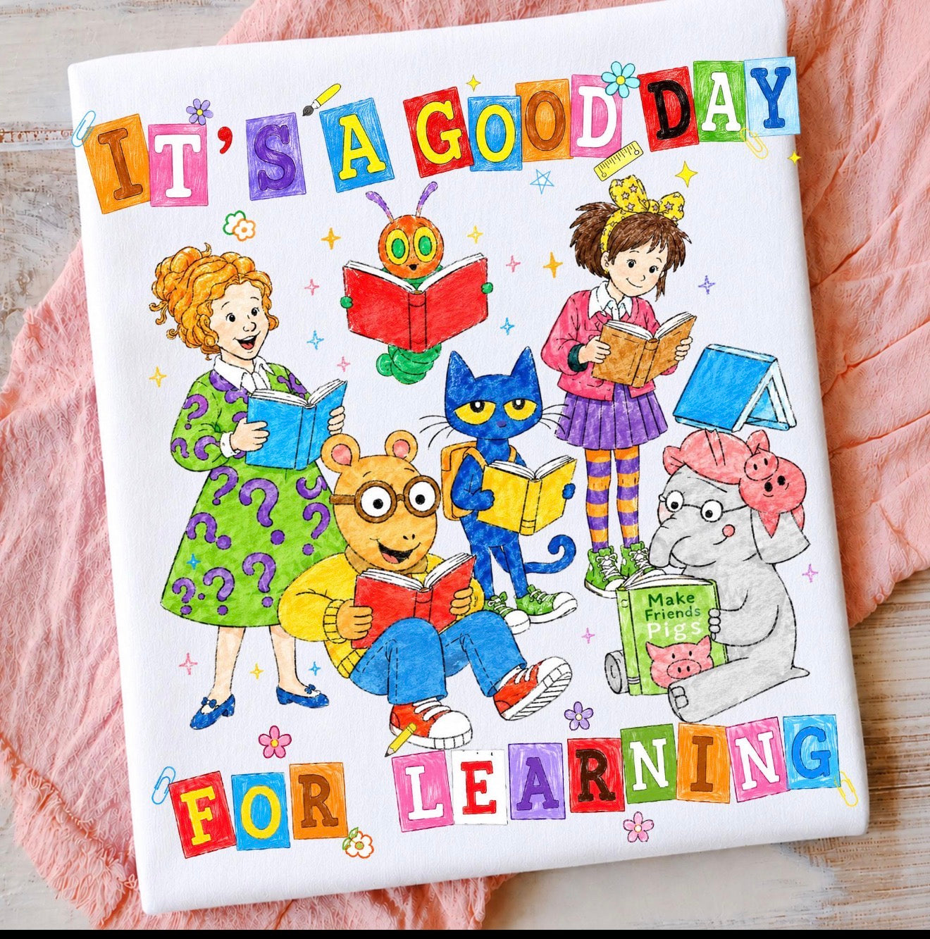 ITS A GOOD DAY FOR LEARNING (DTF TRANSFER)