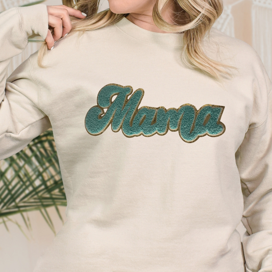 Blue mama chenille (RTS)
