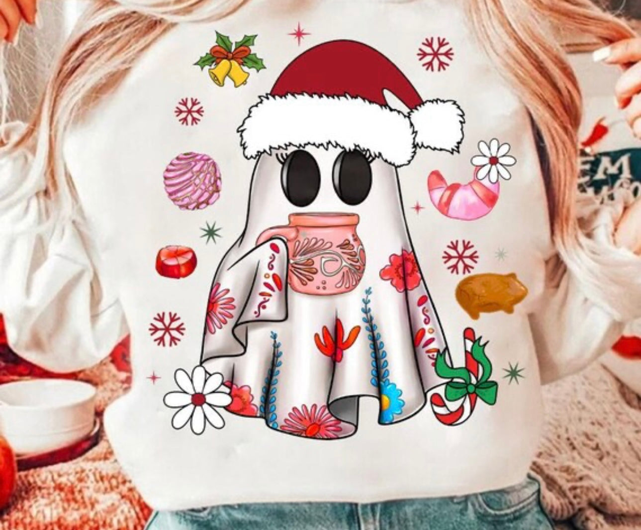 MEXICAN CHRISTMAS GHOSTY DTF TRANSFER