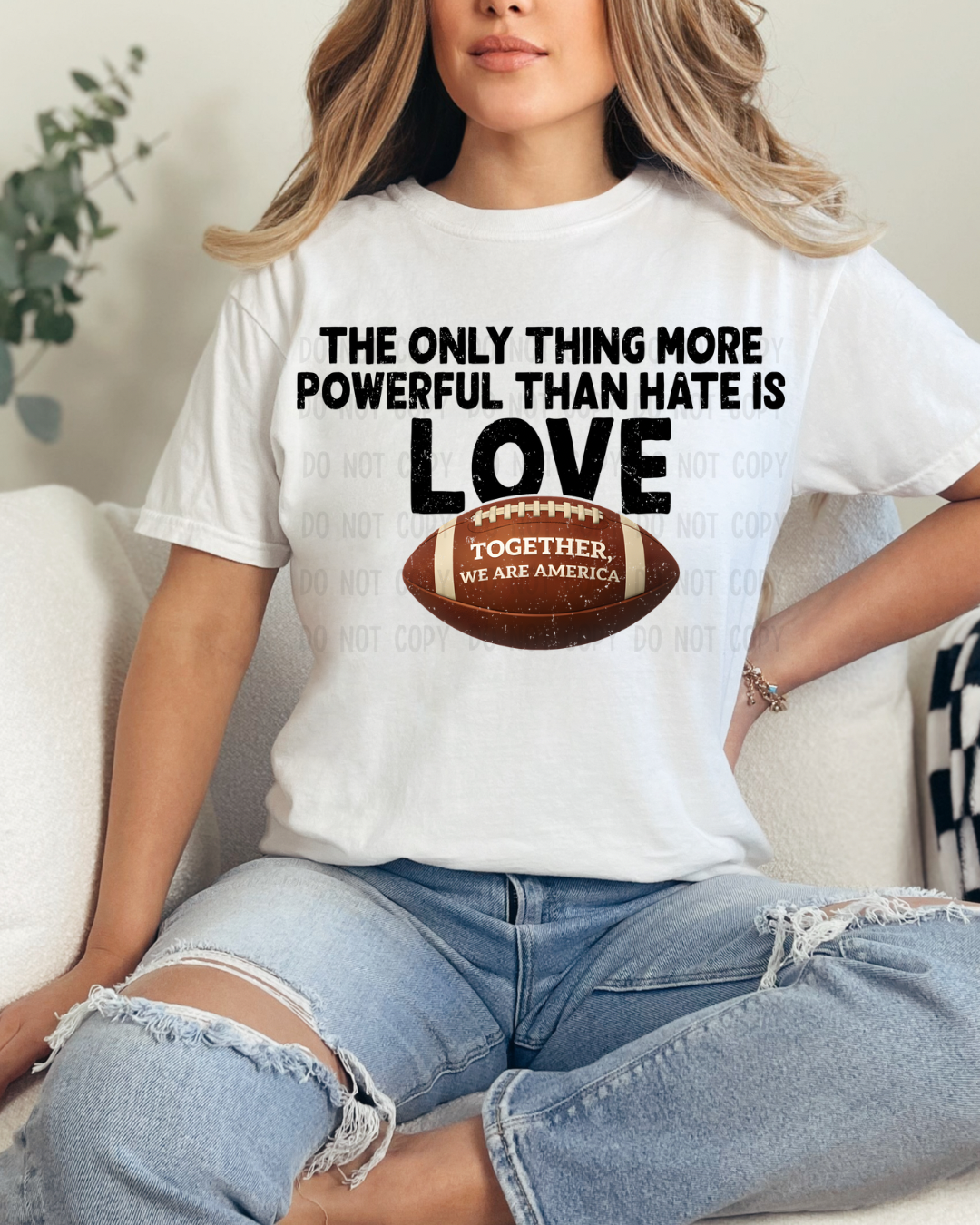 THE ONLY THING FOOTBALL (DTF TRANSFER)
