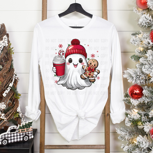 XMAS GHOST DTF TRANSFER