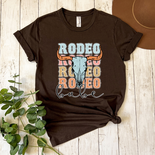 Rodeo babe Dtf transfer