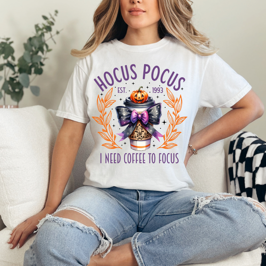 HOPO I need coffee to focus Dtf transfer