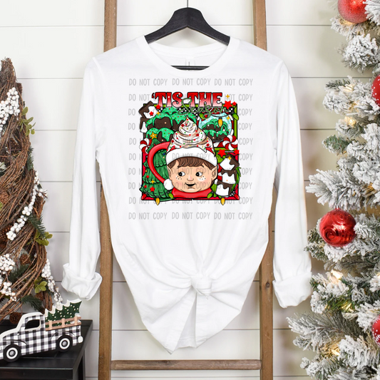 Tis the season elf DTF transfer