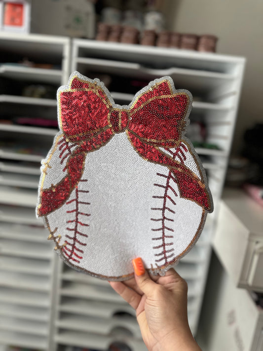 BOW BASEBALL PATCH (RTS)