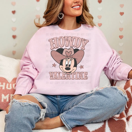 Howdy valentine! Dtf transfer