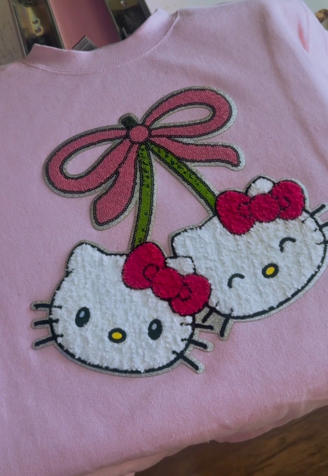 HK patch sweatshirt