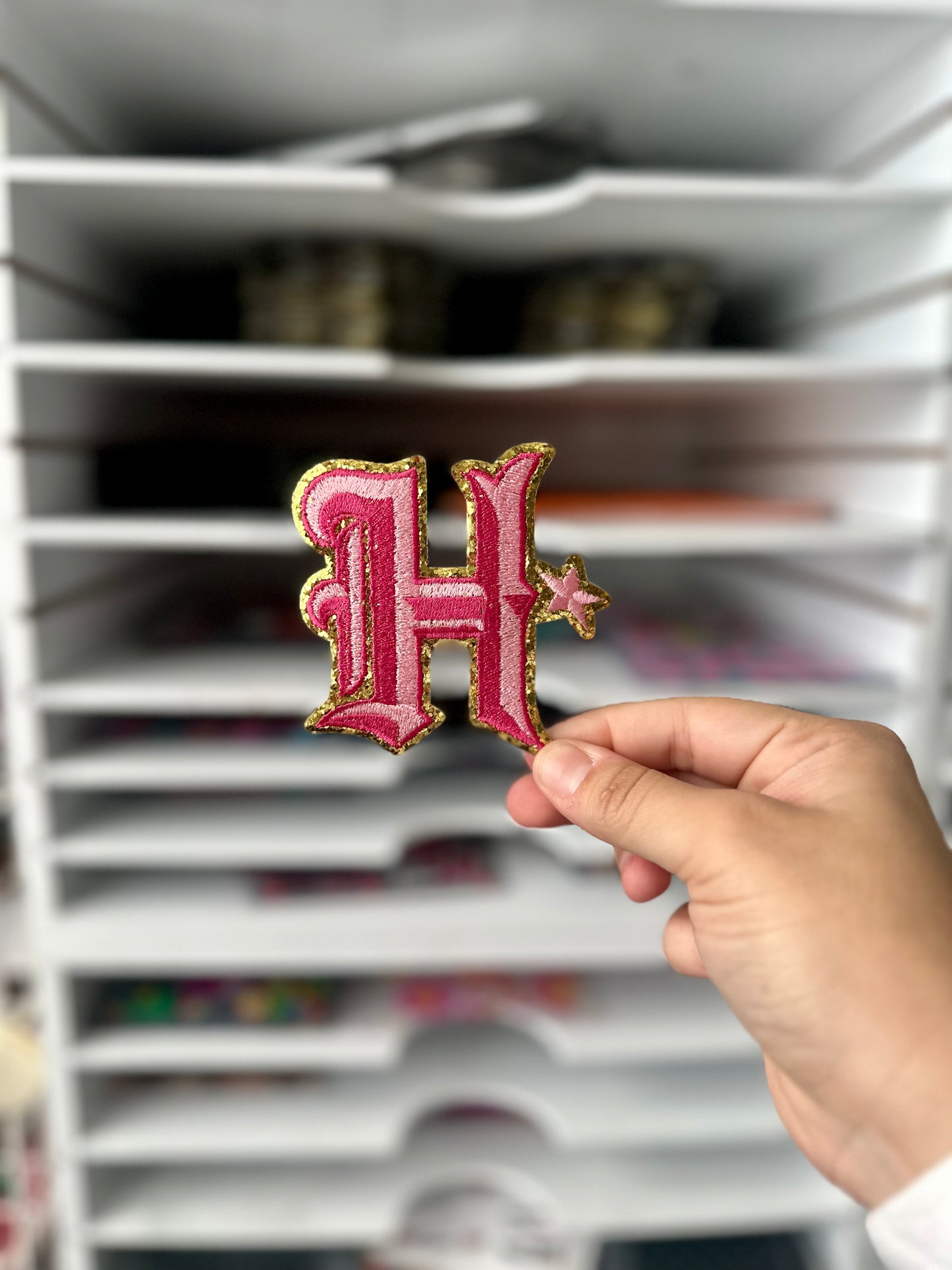 PINK H EMBROIDERY (RTS)