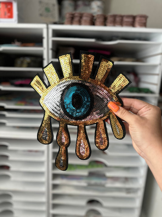 EVIL EYE GOLD PATCH (RTS)