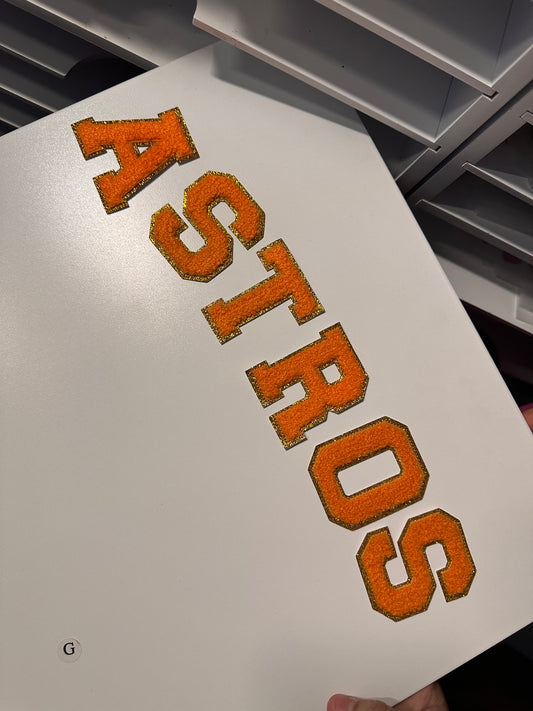 VARSITY LETTERS SET (RTS)
