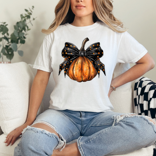Pumpkin coquette Dtf transfer