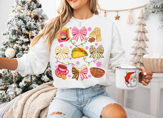 MEXICAN CHRISTMAS COQUETTE DTF TRANSFER