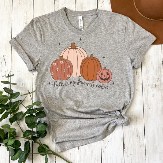 Fall is my favorite color dtf transfer