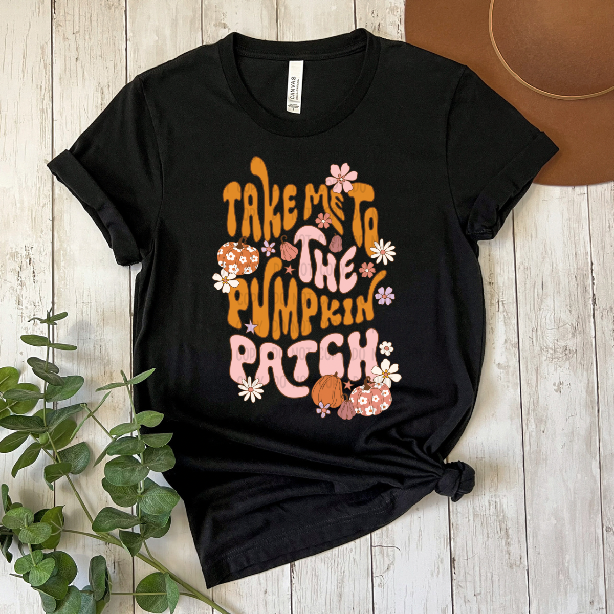 Take me to the pumpkin dtf transfer