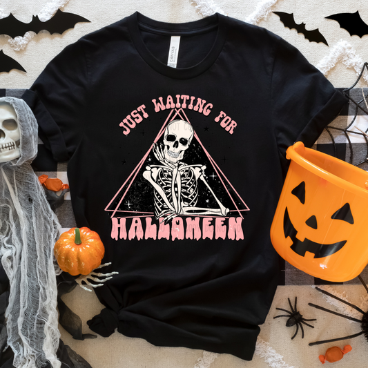 Waiting for Halloween dtf transfer