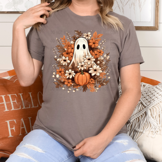 Fall ghost dtf transfer