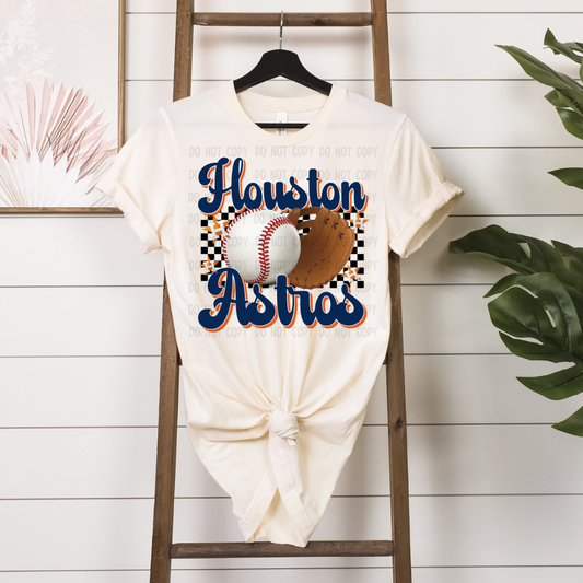 RETRO HOUSTON ASTR DTF TRANSFER