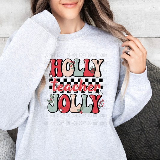 Holly jolly Dtf transfer