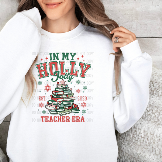 In my holly teacher era dtf transfer