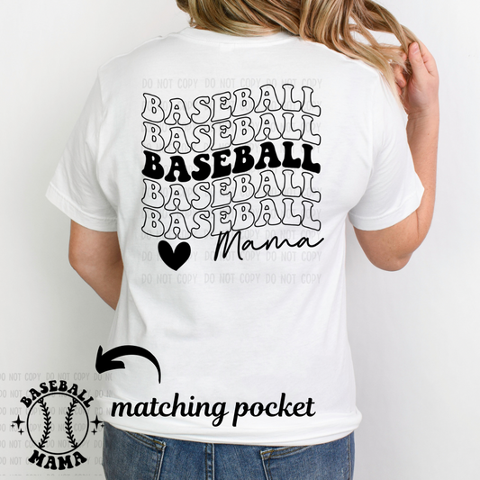 BASEBALL MAMA + MP DTF TRANSFER